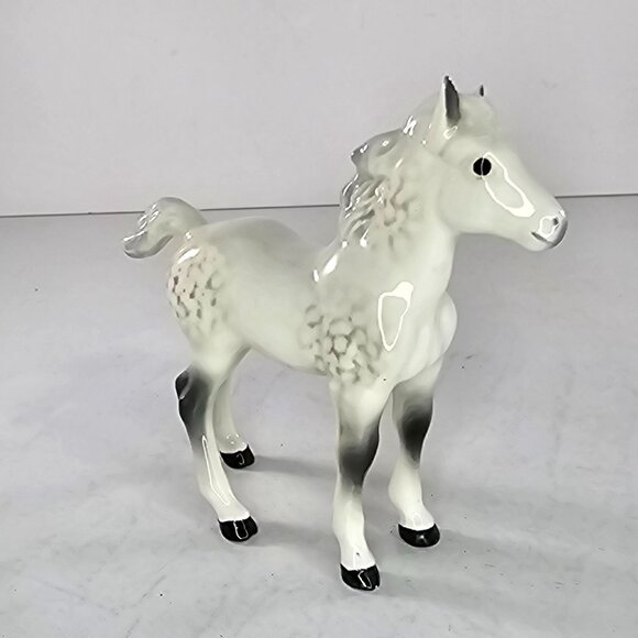 Beswick England Foal Medium Almost Stood Square Dapple Grey #1084 - Picture 4 of 13